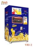 smart self-service oranges juice vending machine with cash payment