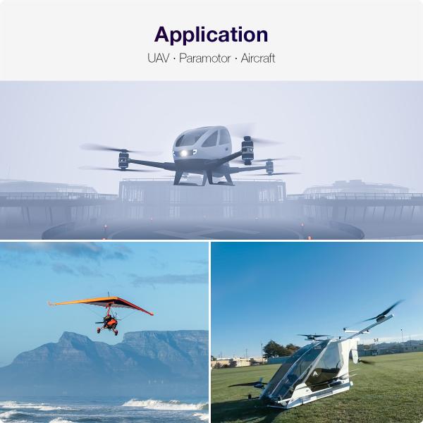 12090 BLDC Motor 42KG Thrust 9KW for Heavy Lift Drones