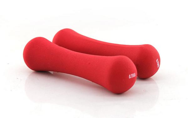 export quality colorful Bone shape/neoprene dumbell for women gym fitnesss