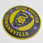 Custom Heat Press Appliques 3D Silicone Embroidered Logo Patches