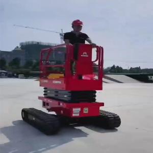 Wholesale Mobile Auto crawpillar Scissors Lifting Platform Innovative Design from china suppliers
