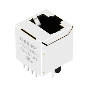 Wholesale TLA-6T724 Vertical RJ45 Jack LPJD0093DNL 180° Degree for Network Camera from china suppliers