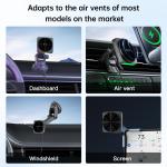QI2 One-Piece Stretched All-Metal Design Bottom RGB Ambient Light Projection