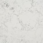 3200*1600 Carrara Quartz Stone Kitchen Island Chalky Veins Embedded