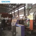Sewage Winding Spiral Pipe Extrusion Line Reinforced Steel Plastic Pipe Extruder