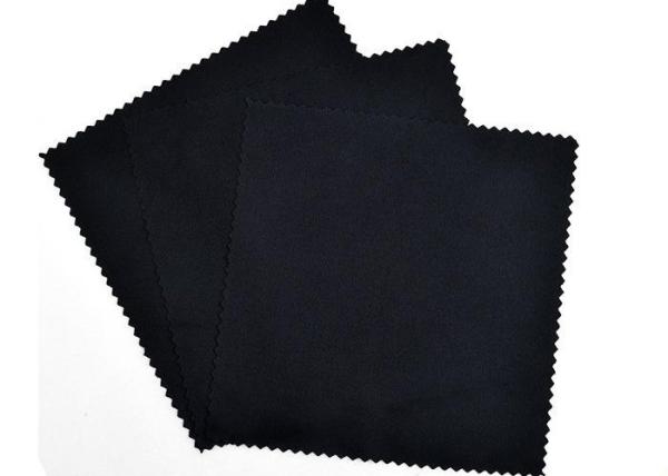 Spunlace Recycled Non Woven Fabric Super Soft Black Plain High Strength No Skin