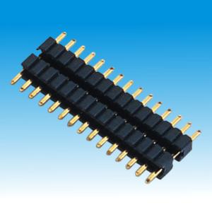 Wholesale Durable Straight Single Pin Header Right Angle 1.27mm 0.40SQ High Strength from china suppliers