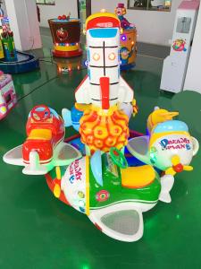 Wholesale White color Dreamy Plane Helicopter for young kids baby rotating car from china suppliers