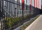 1.2m Tall Metal Palisade Fencing Hot Dipped Galvanized After Welded Privacy