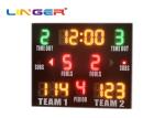 MultiFunction Waterproof IP65 Led Basketball Scoreboard Non Reflective