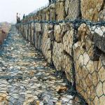 Heavy Galvanized Gabion Fence System Hexagonal 2x1x1m