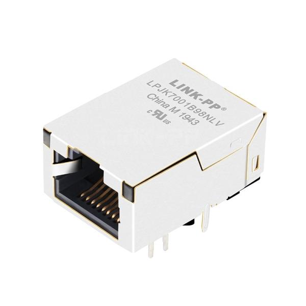 Belfuse L829-1JX1-91 Compatible LPJK7001B98NLV Low Profile RJ45 Magjack 100 Base