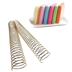 Wholesale SGS ID 6.4-50mm Metal Spiral Binding For Desk Calendar Notebook from china suppliers
