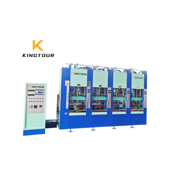 4 Station EVA Shoe Machine 130000W Shoe Sole Injection Moulding Machine KT-6864