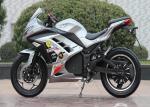 2000W Lithium Electric Sport Motorcycle , Electric Rechargeable Motorcycle