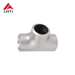 Wholesale ASME B16.9 Grade 2 Titanium Tube Stub Ends Corrosion Resistance For Heat Exchanger Condenser / welded titanium tube from china suppliers