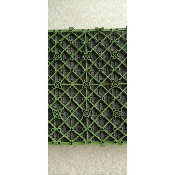Suspension artificial grass tile Turf puzzle artificial grass