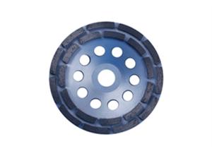 Wholesale Double Row Diamond Cup Wheel For Masonry Material / Concrete Products from china suppliers
