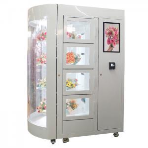 China LCD Advertising Flower Vending Machine Fresh Rose With Temperature Controller on sale