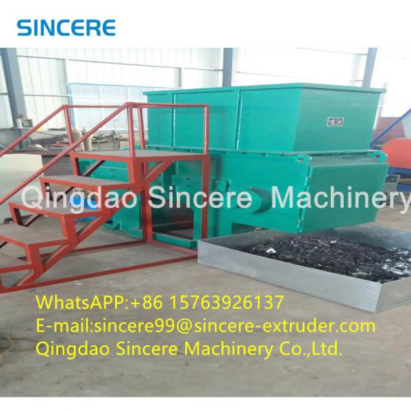 OEM Plastic Auxiliary Equipment Shredder Crusher Machine For Pipe Sheet Bottles