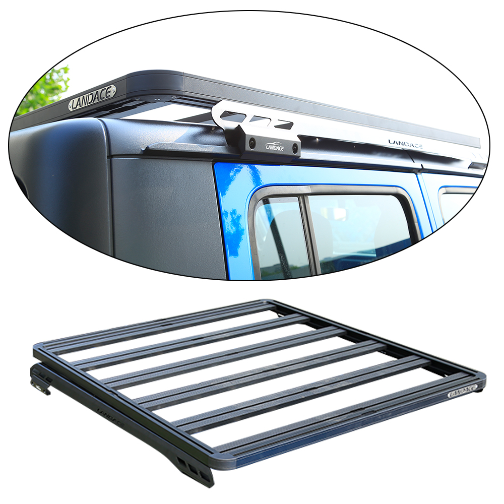 AL6063-T6 Material Roof Mount Roof Rack Accessory Covers for Gladiator JT Sale