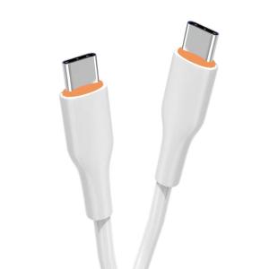 Wholesale White 5V 3A 20W Type C Cable TPE Iphone Charger Cable Type C 3.8mm from china suppliers
