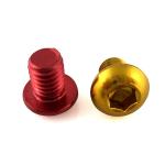 Steel OEM Custom 4-40 Red Black Colored Anodized Screws with ISO9001 2015