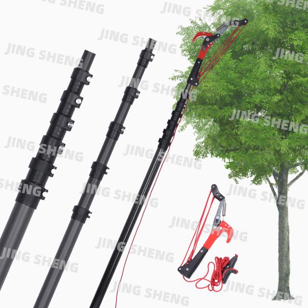 50ft Carbon Fiber Harvesting Pole For Coconut and Betel Nut Harvesting for India