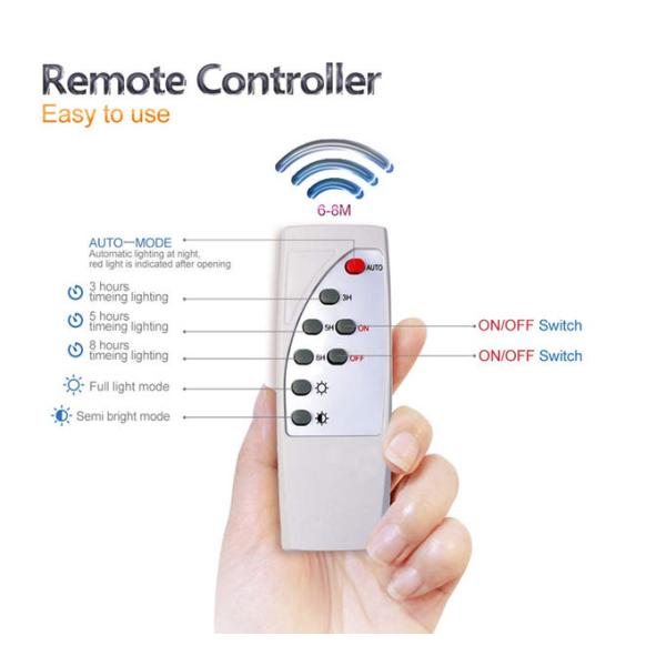 Waterproof 200W Solar LED Flood Lights Aluminum Body With Remote Control