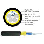 PE Jacket 2~144 Fiber 100M Single Sheath ADSS Aerial Cable