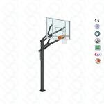 Height Adjustable Basketball Stand Free Standing Inground Basketball Hoop For