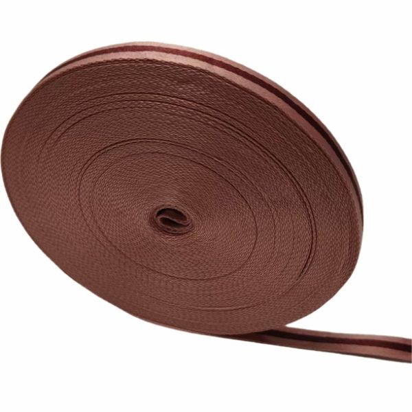 1cm Striped Polyester Tape Colored 100% Polyester Material Oeko Tex Certificated Webbing