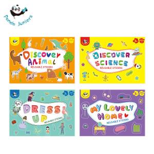Wholesale Discover Science Reusable Puffy Sticker Book , Baby Girl Stickers from china suppliers