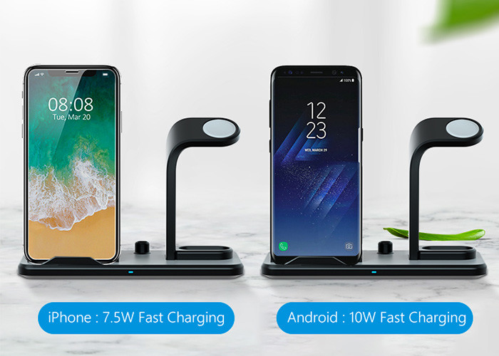 UCABLE 5W Multi Function 3 In 1 QI Wireless Charger