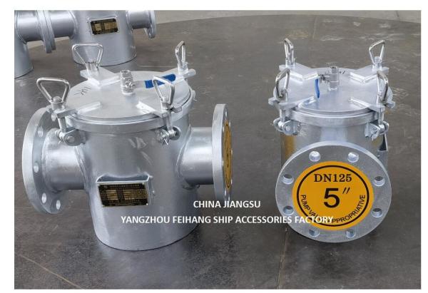 Basket Seawater Strainers For Main Seawater Pump Inlet Model AS125 CBM1061 Body