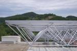 Prefabricated Steel Space Frame Canopy for Toll Stations