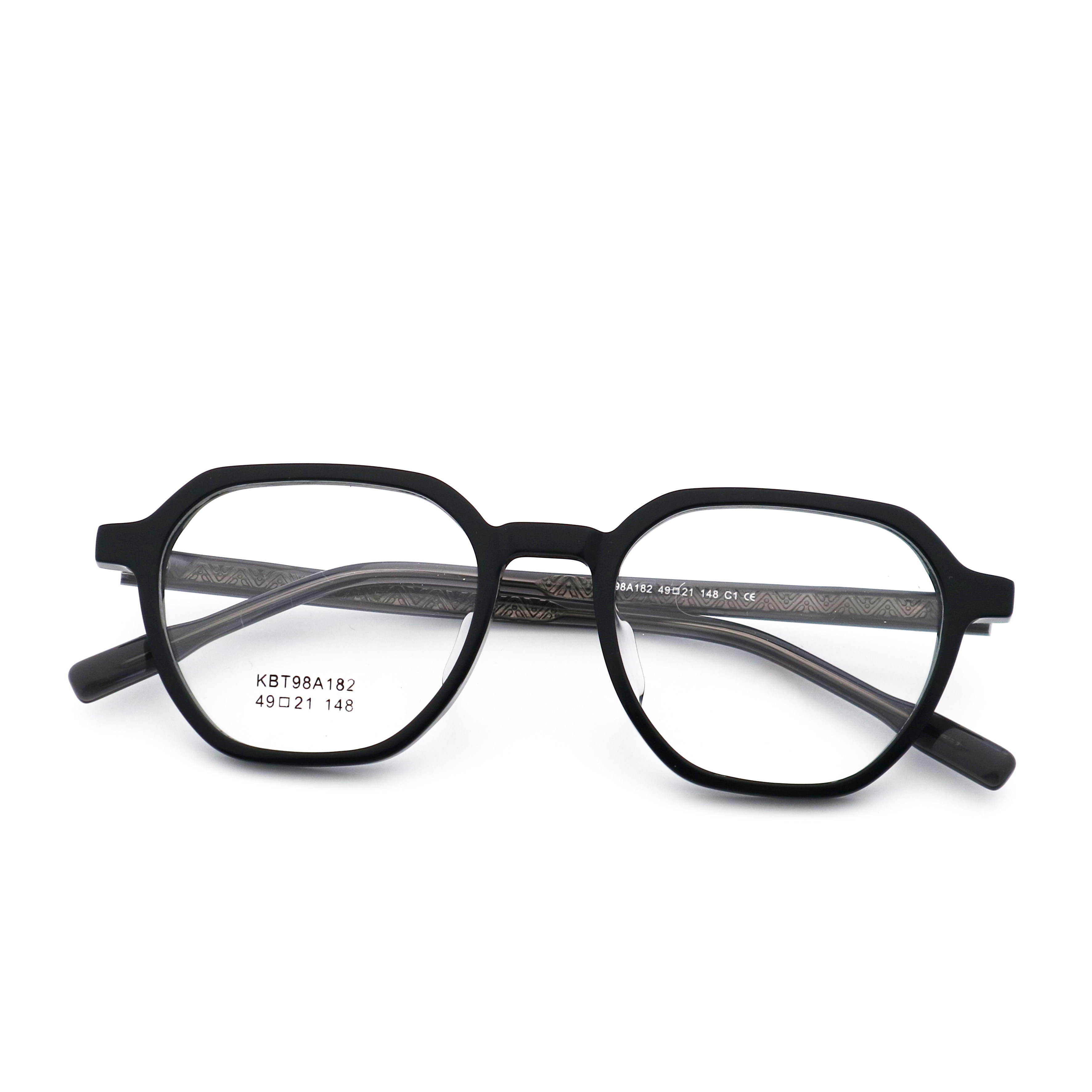 Brown Acetate Blue Light Glasses Optical Frames MR 98A182