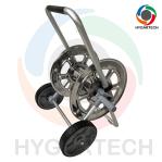Metal Hose Reel Cart With 1/2" X50m PVC Hose And Spray Nozzle