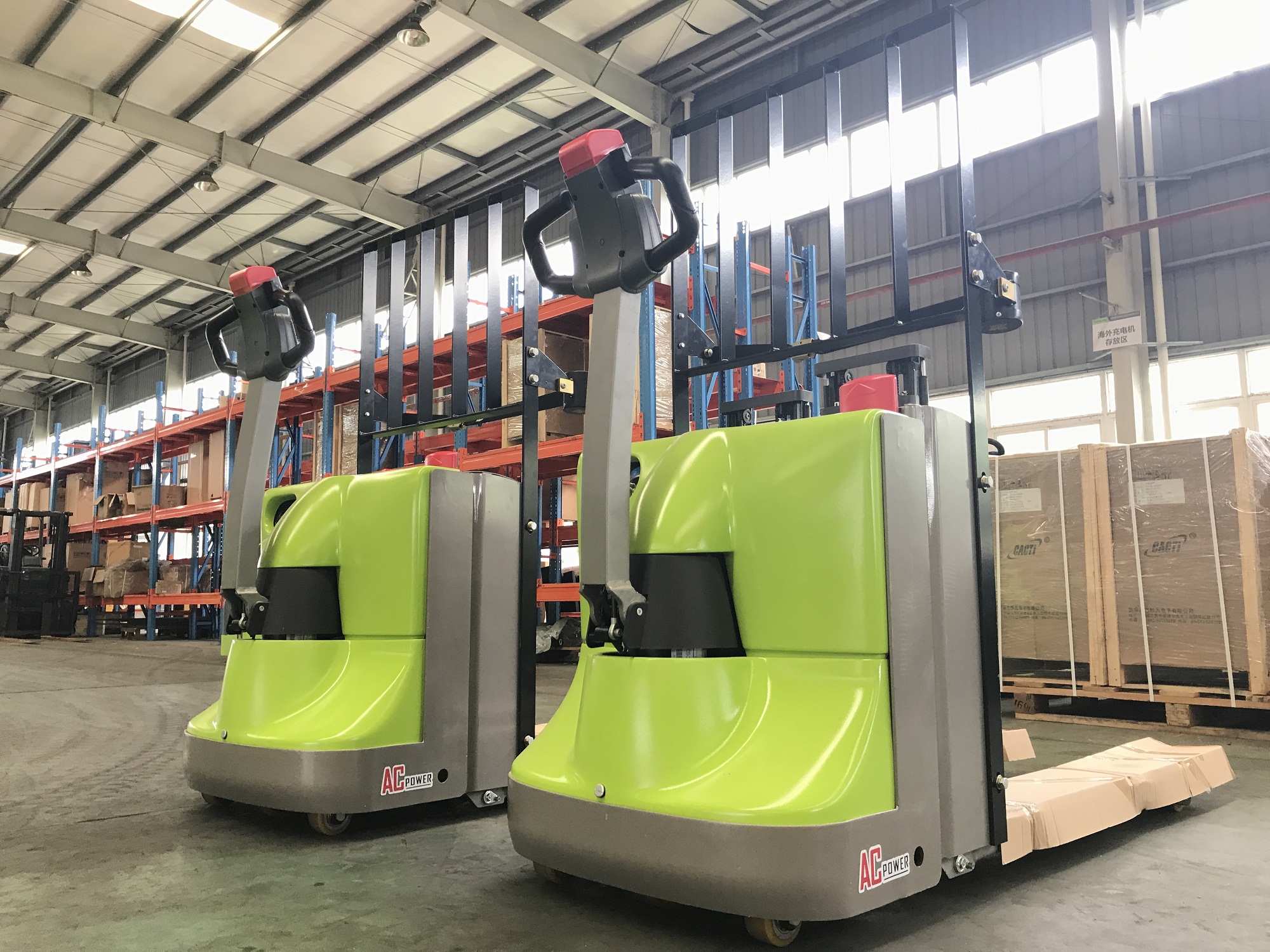 USA CURTIS Controller Equipped 2 Ton Electric Pallet Truck For Easy Handling