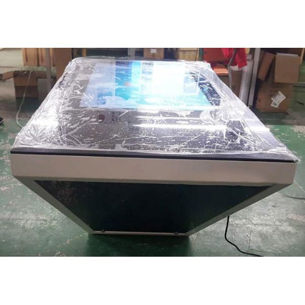 Self Service Ordering Smart Coffee Table With Touch Screen 43 Inch Indoor Waterproof