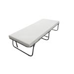 Portable Metal Folding Bed for Bedroom School Hospital Living Room Apartment