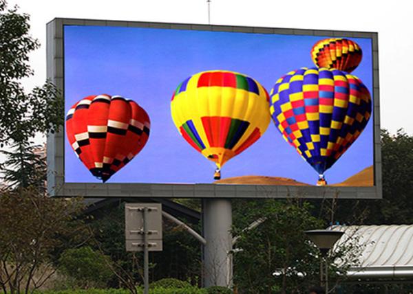 Large HD Outdoor LED Display Panels , Full Color Outdoor LED Board 5mm Pixel