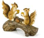 Waterproof 7"H 4V Squirrel Solar Powered Garden Animals