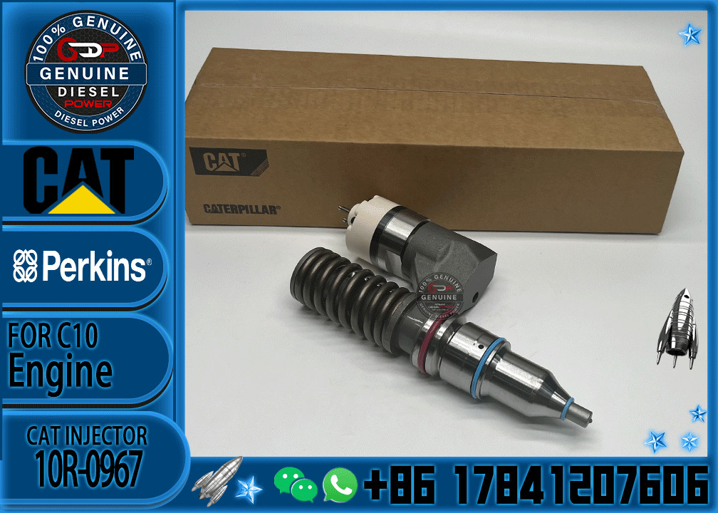 Diesel Fuel Injector CA2123462 212-3462 2123462 10R-0967 For Excavator 345B 345B II 345B II MH 345B L Parts Caterpillar