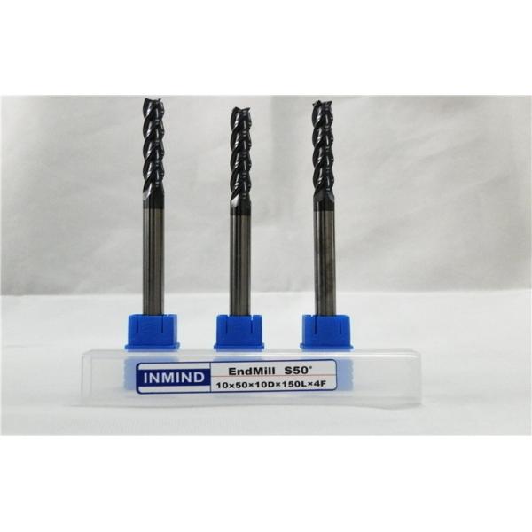 Long 4 Flute Carbide Square End Mill CNC Machine Cutting Tool