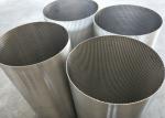 Water Well Sand Control Screens Stainless Steel / Low Carbon Galvanized Type