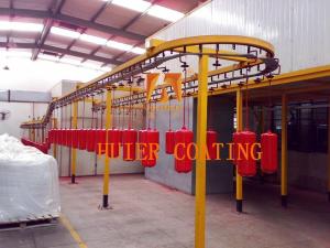 Wholesale Customizable Color Energy Saving Mesh Belt Powder Coating Conveyor Systems Powder Coating Line from china suppliers
