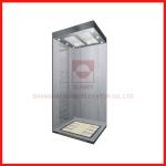 Hairline High Speed Elevator Stainless Steel Ceiling 0.4m/S For Villa With