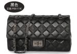 Sheepskin Womens Shoulder Handbags , Single Shoulder Chain Bag With Rhombus