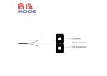 Low Smoke Indoor Fiber Optic Cable Long Delivery Length For Access Network